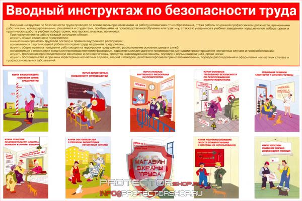 Плакаты по охране труда и технике безопасности купить в Ярославле